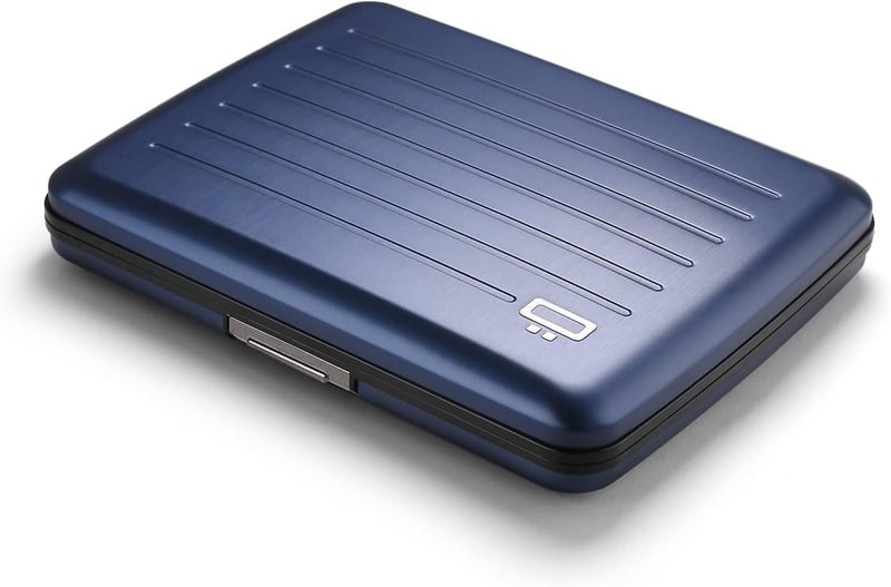 ÖGON Smart Case Oslo Large: RFID-sichere Aluminium Geldbörse mit großer Kapazität