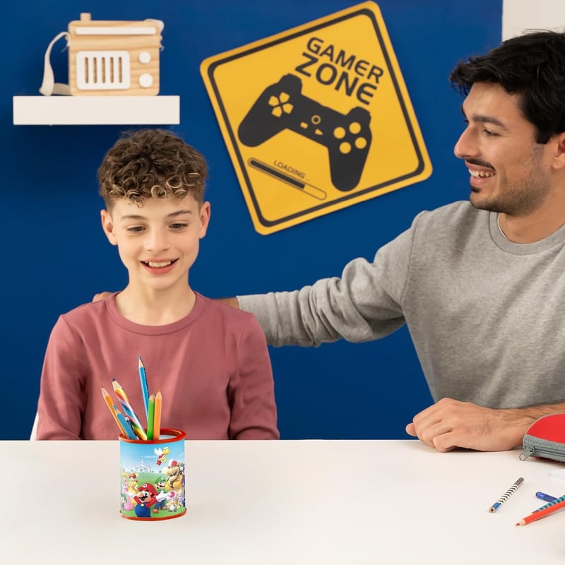 3D Puzzle Utensilo Super Mario – Schreibtisch-Organizer für Fans ab 6 Έτη