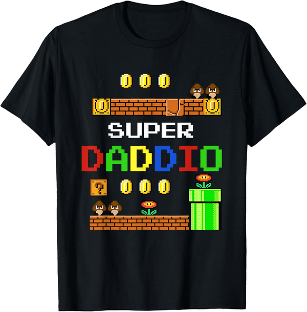 Vatertagsgeschenk T-Shirt für Super Väter