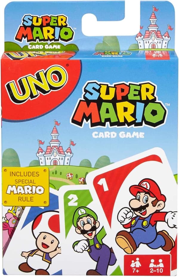 UNO Super Mario Kartenspiel – für 2-10 Spieler ab 7 Jahren