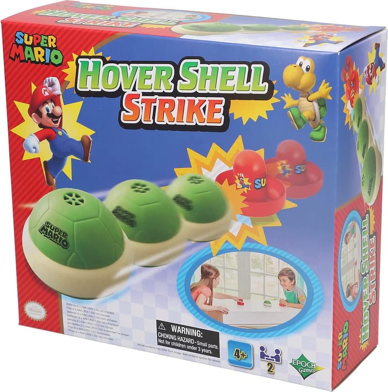 EPOCH Games 7397 Super Mario Hover Shell Strike - Farbige Geschicklichkeit für Partys