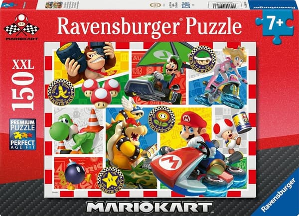 Mario Kart Kinderpuzzle 150 Teile im XXL-Format für 7+ Jahre