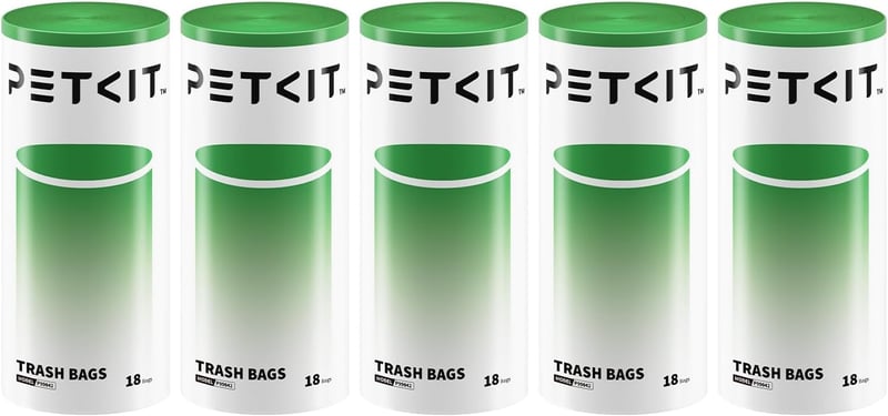 Katzentoilettenbeutel mit Zugbändern für Pura MAX 2 – 90 Stück