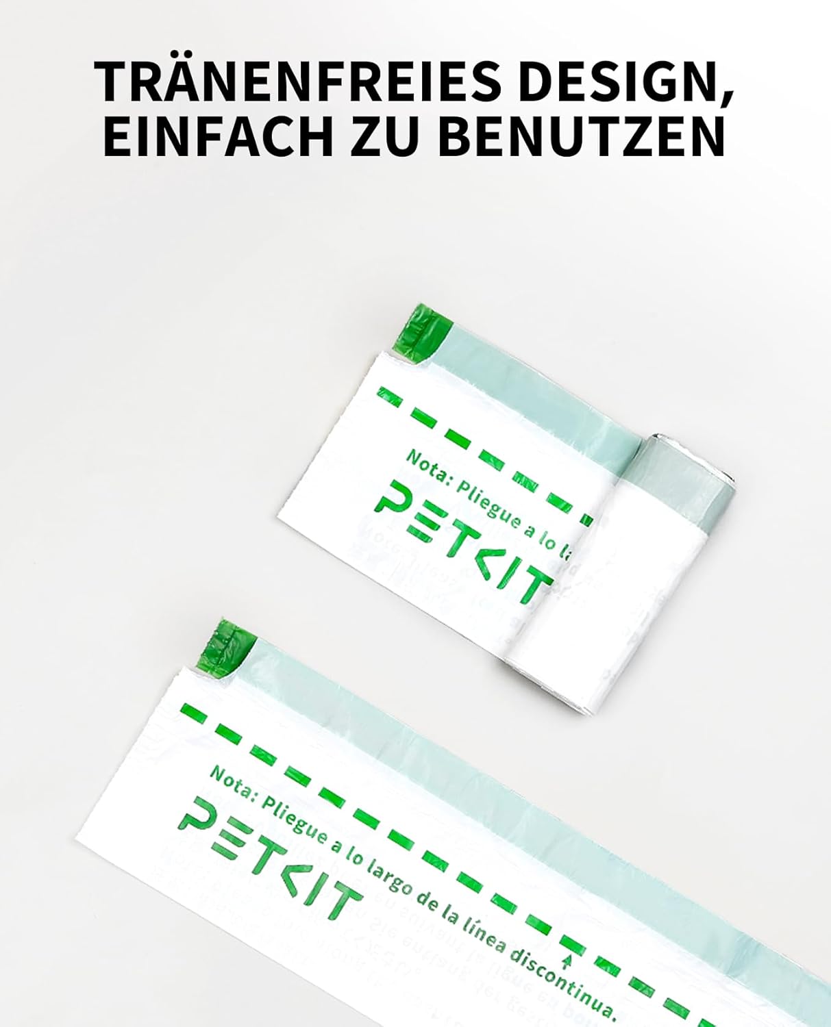 Katzentoilettenbeutel mit Zugbändern für Pura MAX 2 – 90 Stück