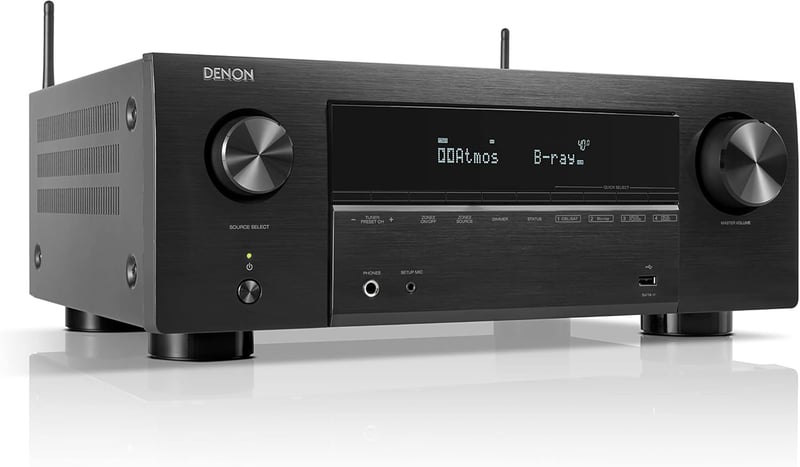 Denon AVR-X2800HDAB 7.2-Kanal AV-Receiver mit Dolby Atmos und 8K HDMI