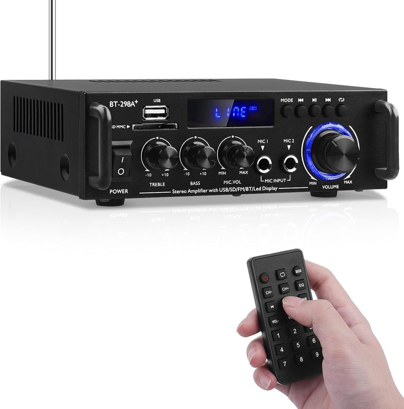 Mini Bluetooth 5.0 HiFi-Verstärker 40W für Zuhause & Auto