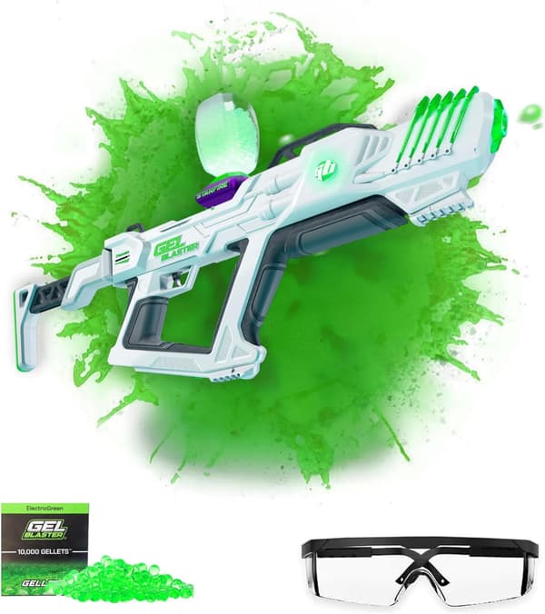 Surge XL Gel Blaster - 150ft Reichweite, 16.000 Schüsse, 4h Akku, Halbautomatik, ab 14 Jahren