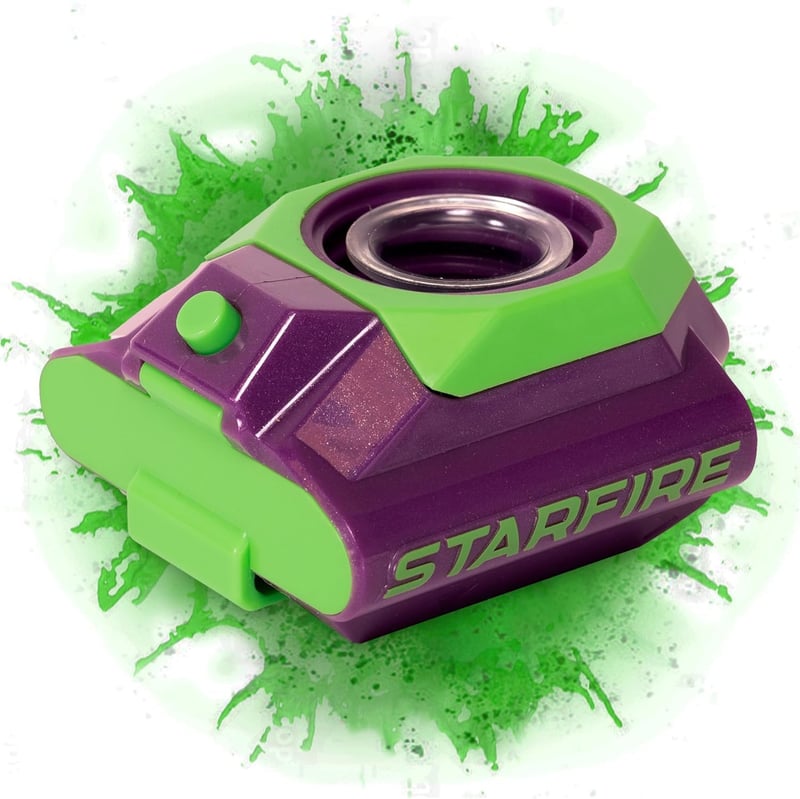 Starfire Gel Blaster mit 5.000 leuchtenden Gellets für Nachtschlachten