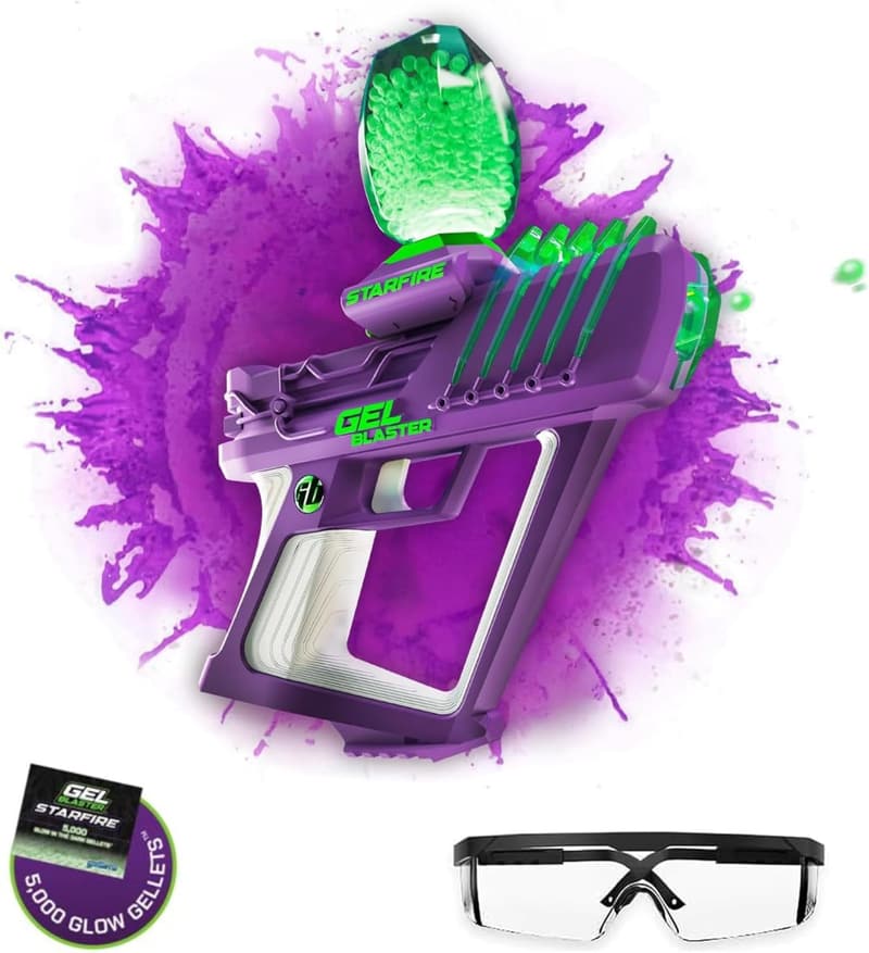 Gel Blaster Starfire - Halb-/Automatikmodus, 30m Reichweite, 5800 Schüsse