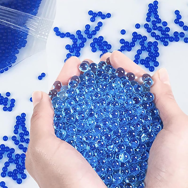 Gel Munition für Blaster - 120.000 blaue Wasserperlen (7-8 mm)
