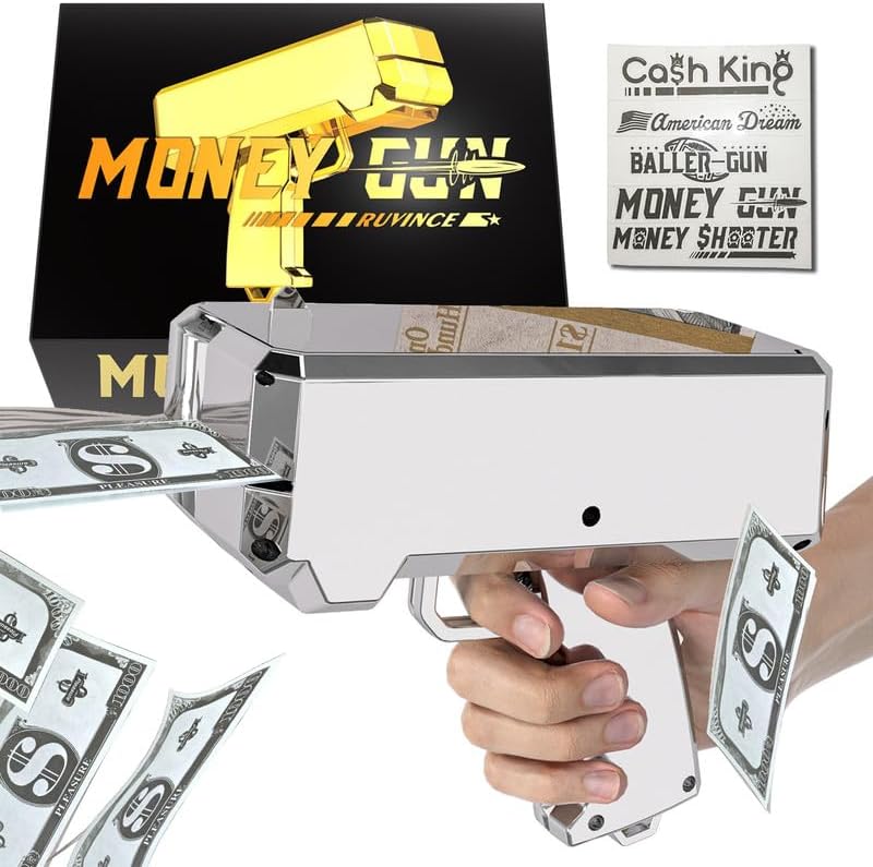 Geldpistole für Filmrequisiten – Handheld Shooter für Partys