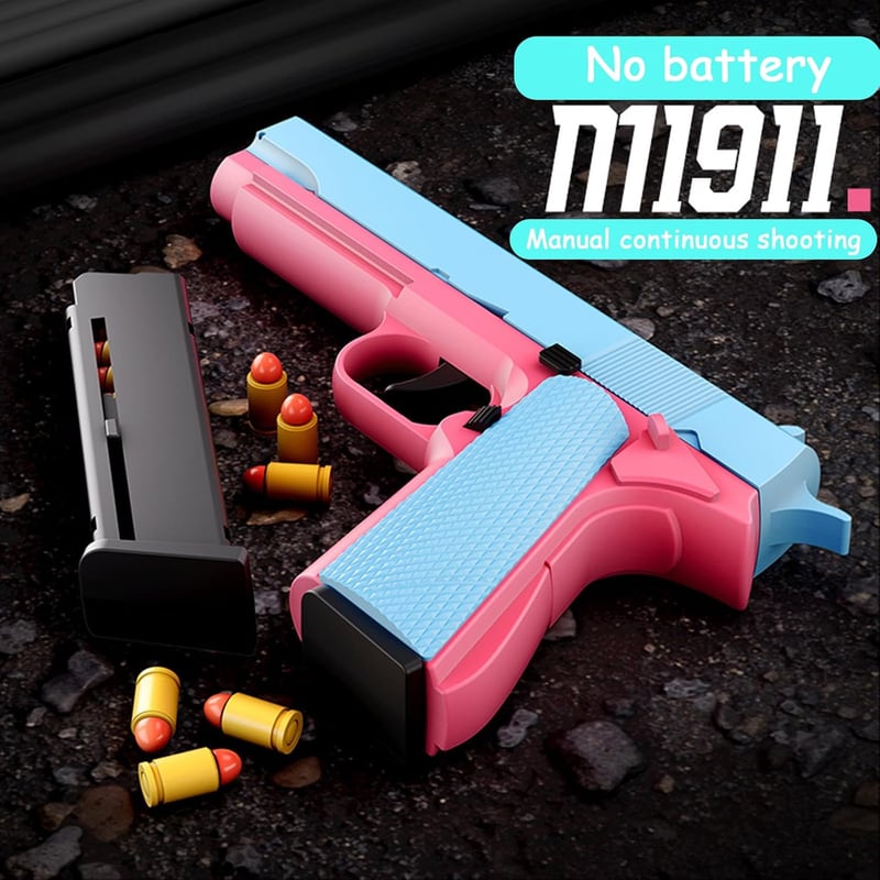 Halbautomatische Schaumstoff-Blaster für Kinder (6-12 Jahre) - 2er Set