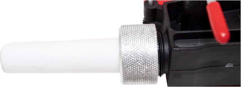 Unitec SpeedBlaster - Rot, Medienstrahler mit Gravitaftspeisung