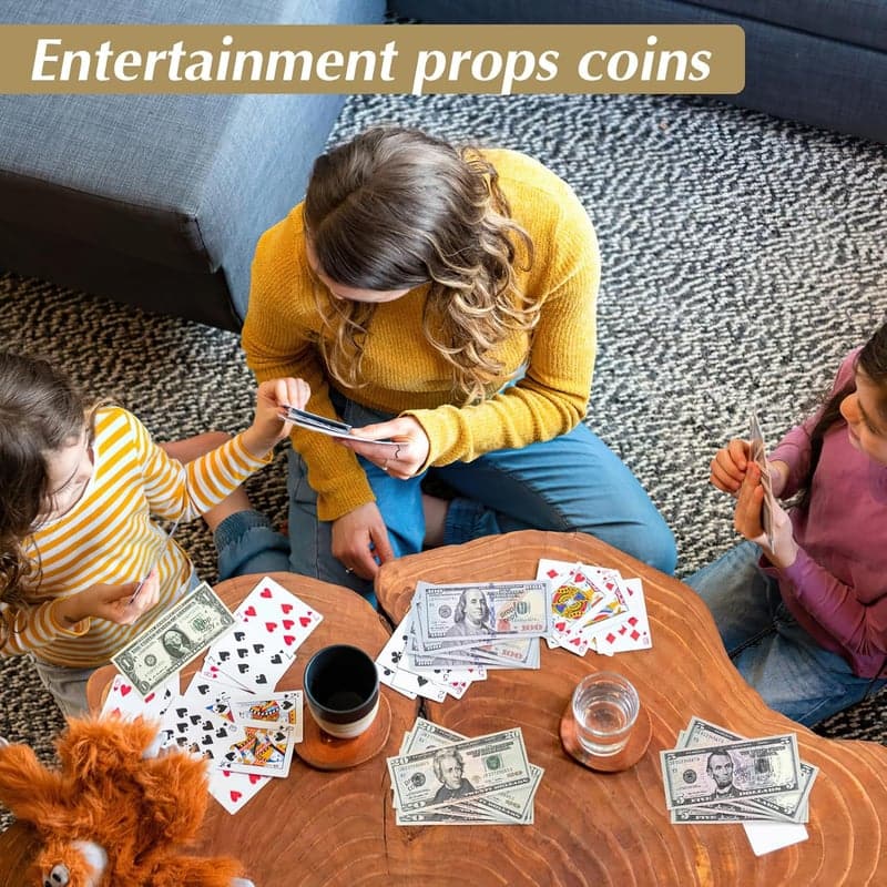 Spielgeld Dollar Scheine im 150er Pack für Partys und Filme