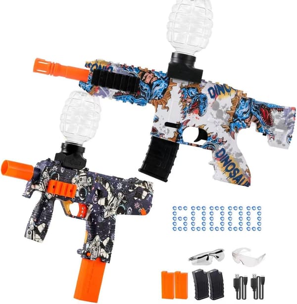 Gel Ball Blaster Set für Jugendliche, inkl. 60.000 Bälle & Zubehör