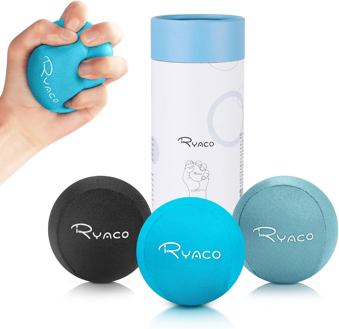 Therapeutisches Stressball-Set für Handtherapie – 3er-Pack