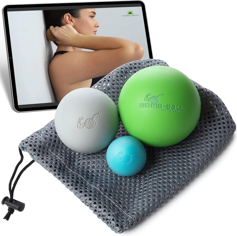 Massageball-Set für Muskelentspannung und Faszientraining