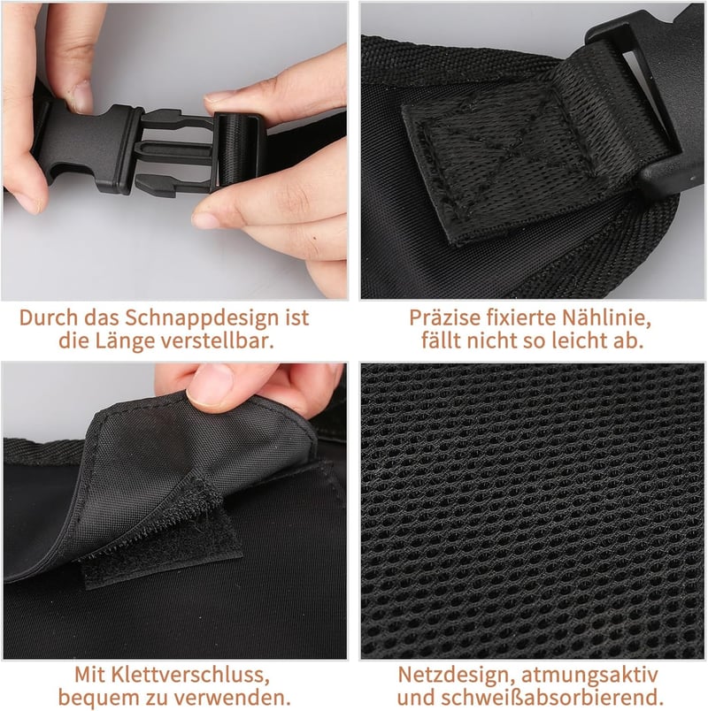 Wiipara Anti-Diebstahl Schultertasche für Reisen, mehrzweck Taktikholster