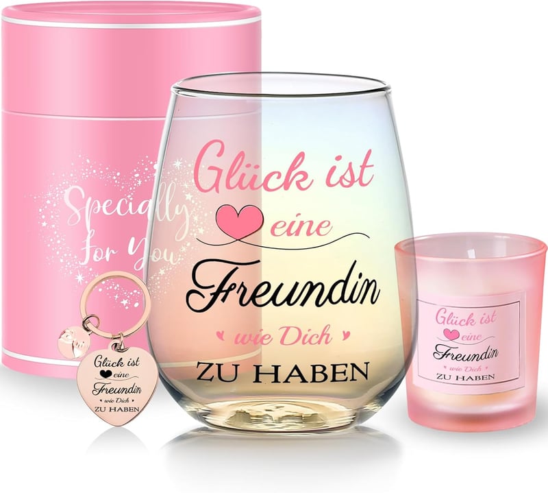 Weingläser für die beste Freundin – Jahrestag oder Geburtstag