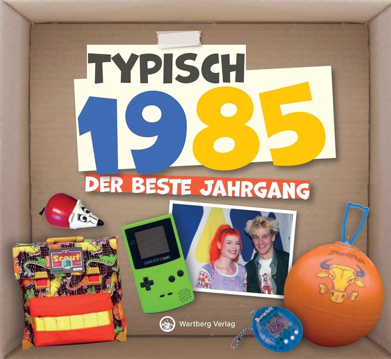 Jahrgangsbuch 1985 - Geschenk zum 40. Geburtstag mit Fotos und Erinnerungen