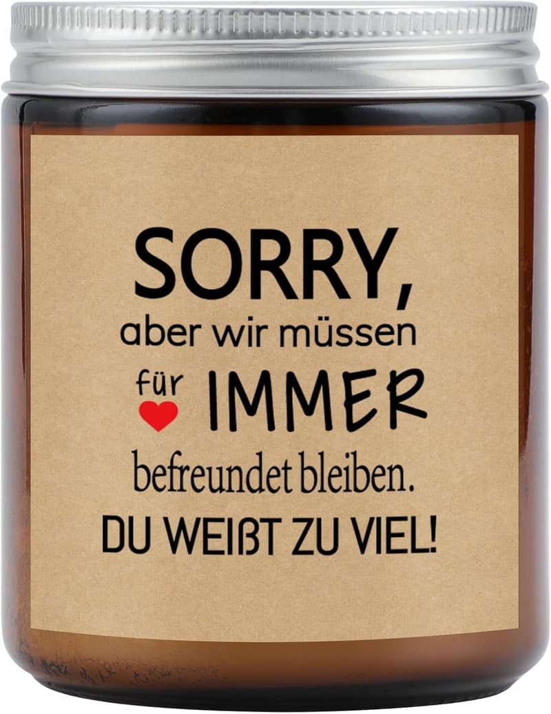 Duftkerzen für Frauen – Freundschaftsgeschenk zum Geburtstag