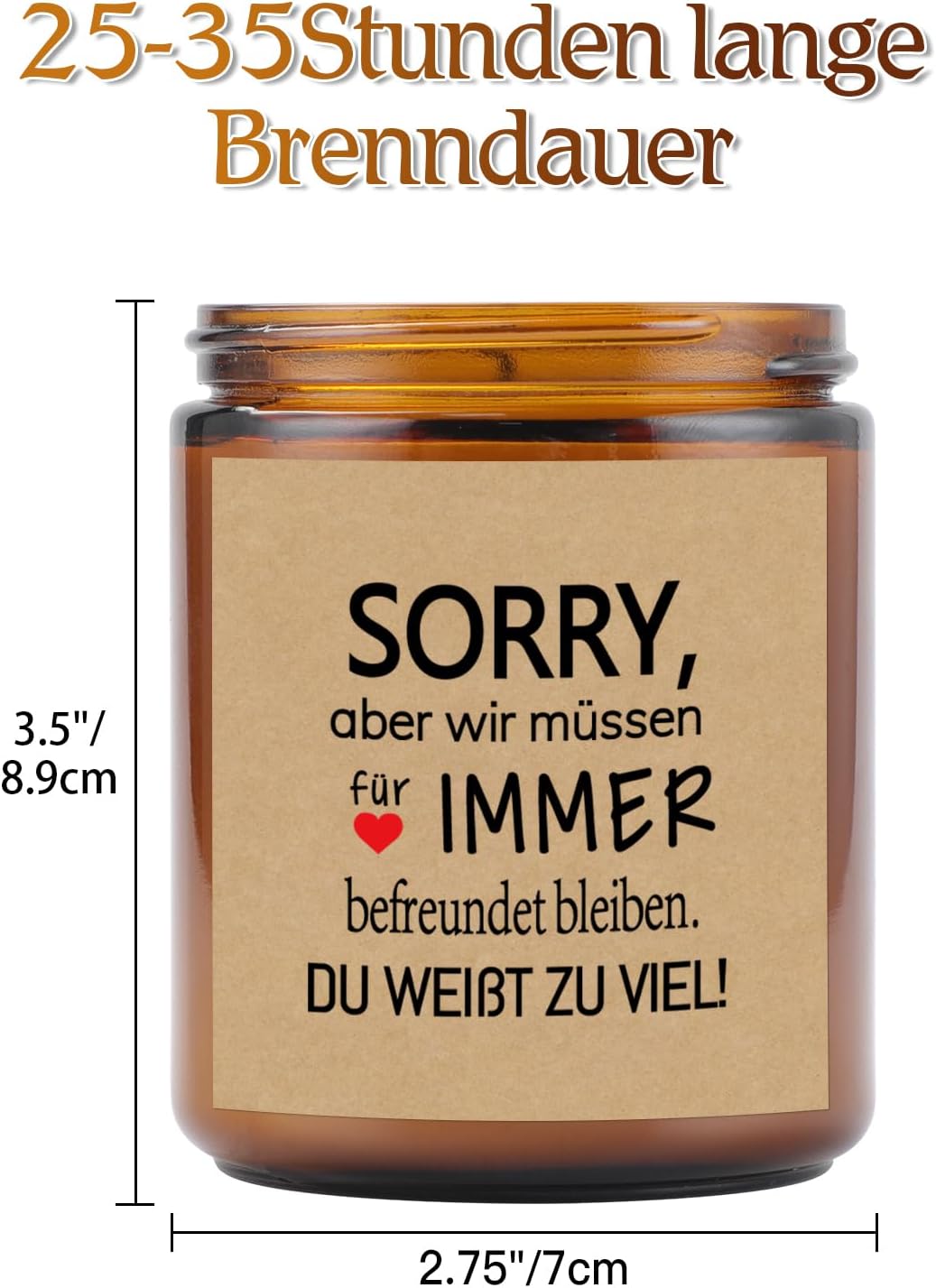 Duftkerzen für Frauen – Freundschaftsgeschenk zum Geburtstag