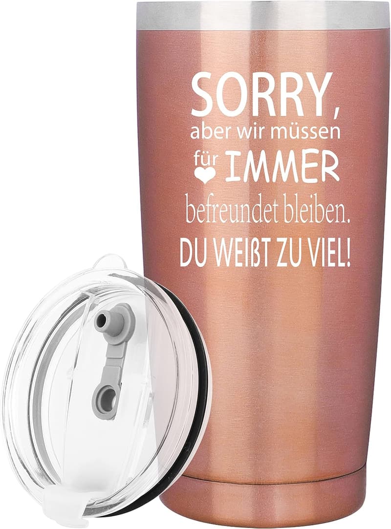 Lustiger 20oz Travel Mug für die beste Freundin als Geburtstagsgeschenk