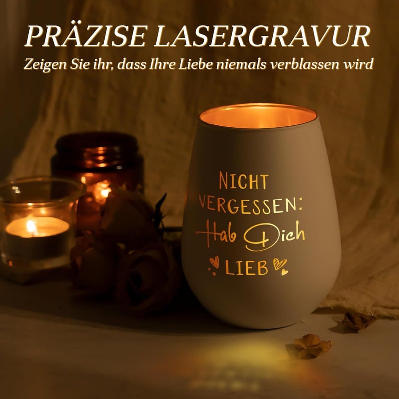 Windlichter zum Geburtstag für Frauen - Inspirierende Geschenke für Freundin