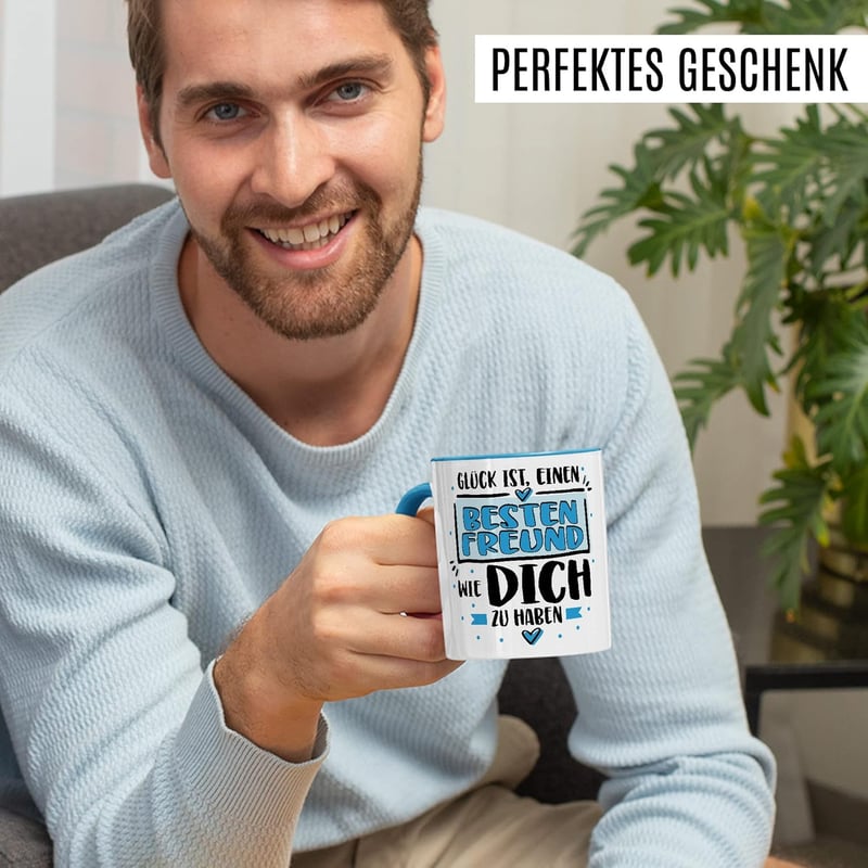 Freundschaft Tasse für Männer – Geschenkidee für den besten Freund