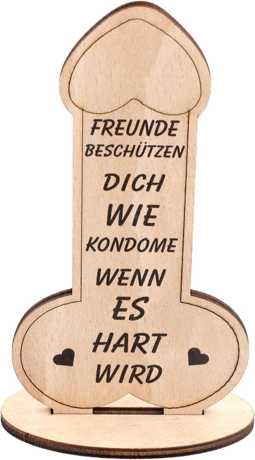 Personalisierte Holz Gästebuch für beste Freundinnen zum Geburtstag