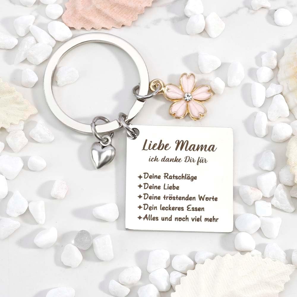 Muttertagsgeschenk: Schlüsselanhänger für Mama und werdende Mütter