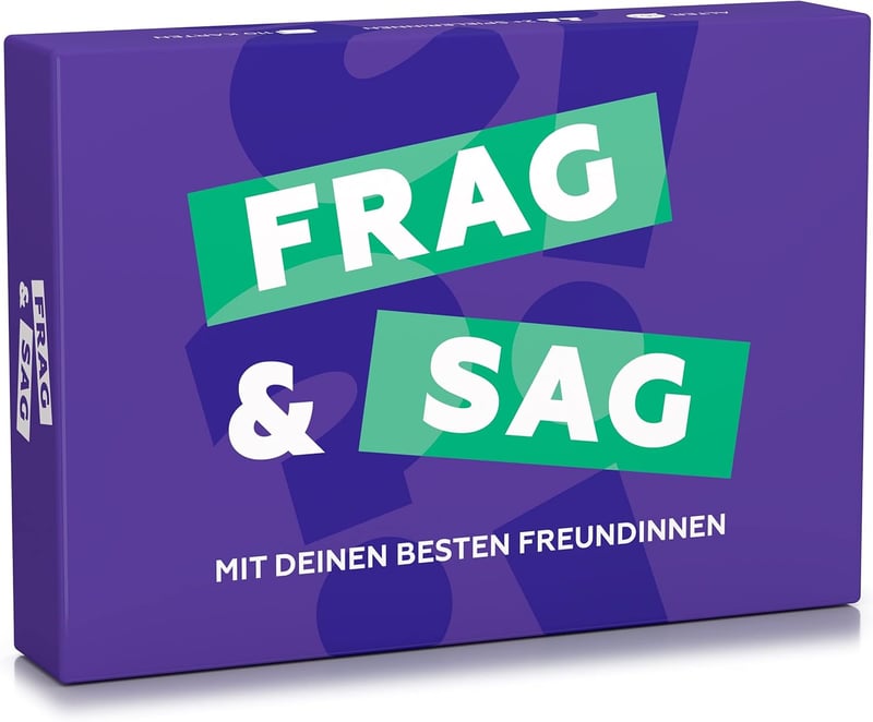 Frag & Sag - Lustiges Spiel für Freundinnen zum Geburtstag