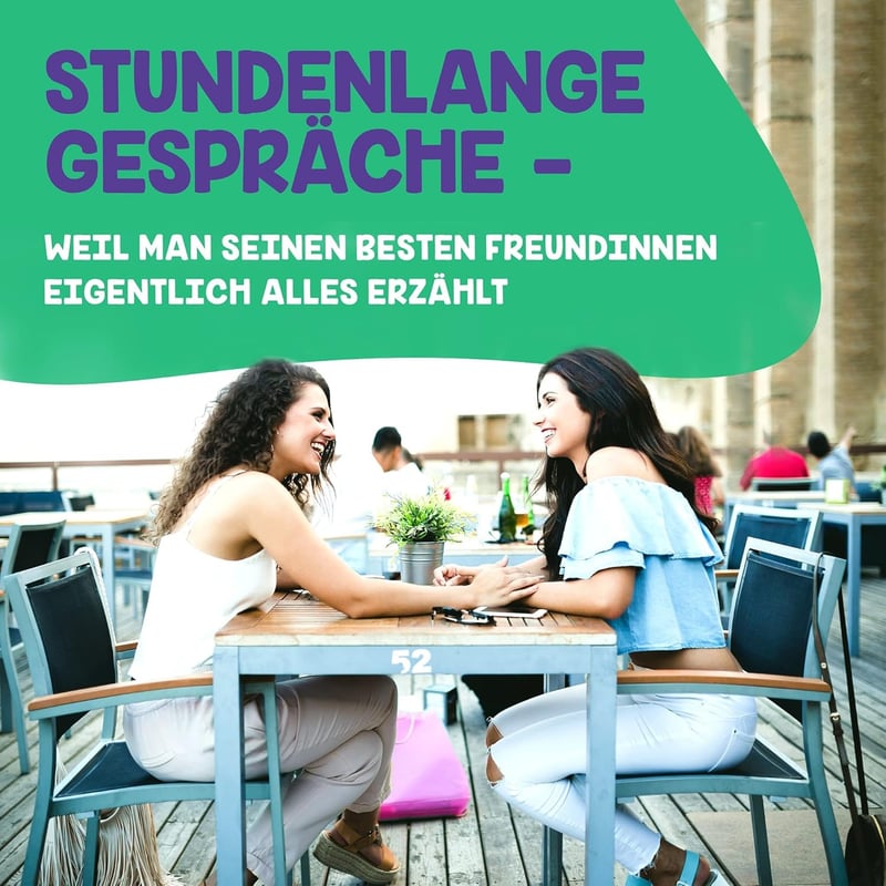 Frag & Sag - Lustiges Spiel für Freundinnen zum Geburtstag