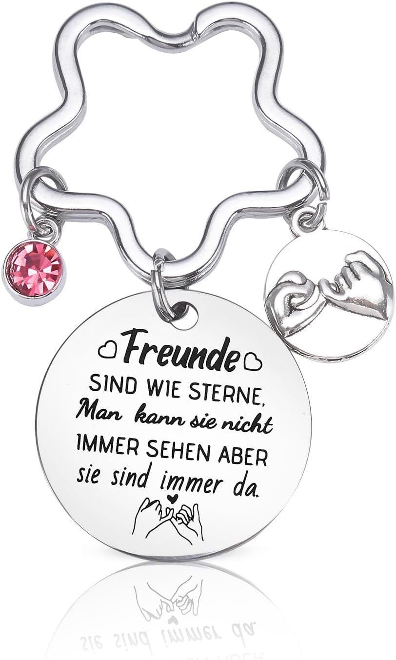 Inspirierender Schlüsselanhänger für Frauen – Glücksbringer-Geschenk
