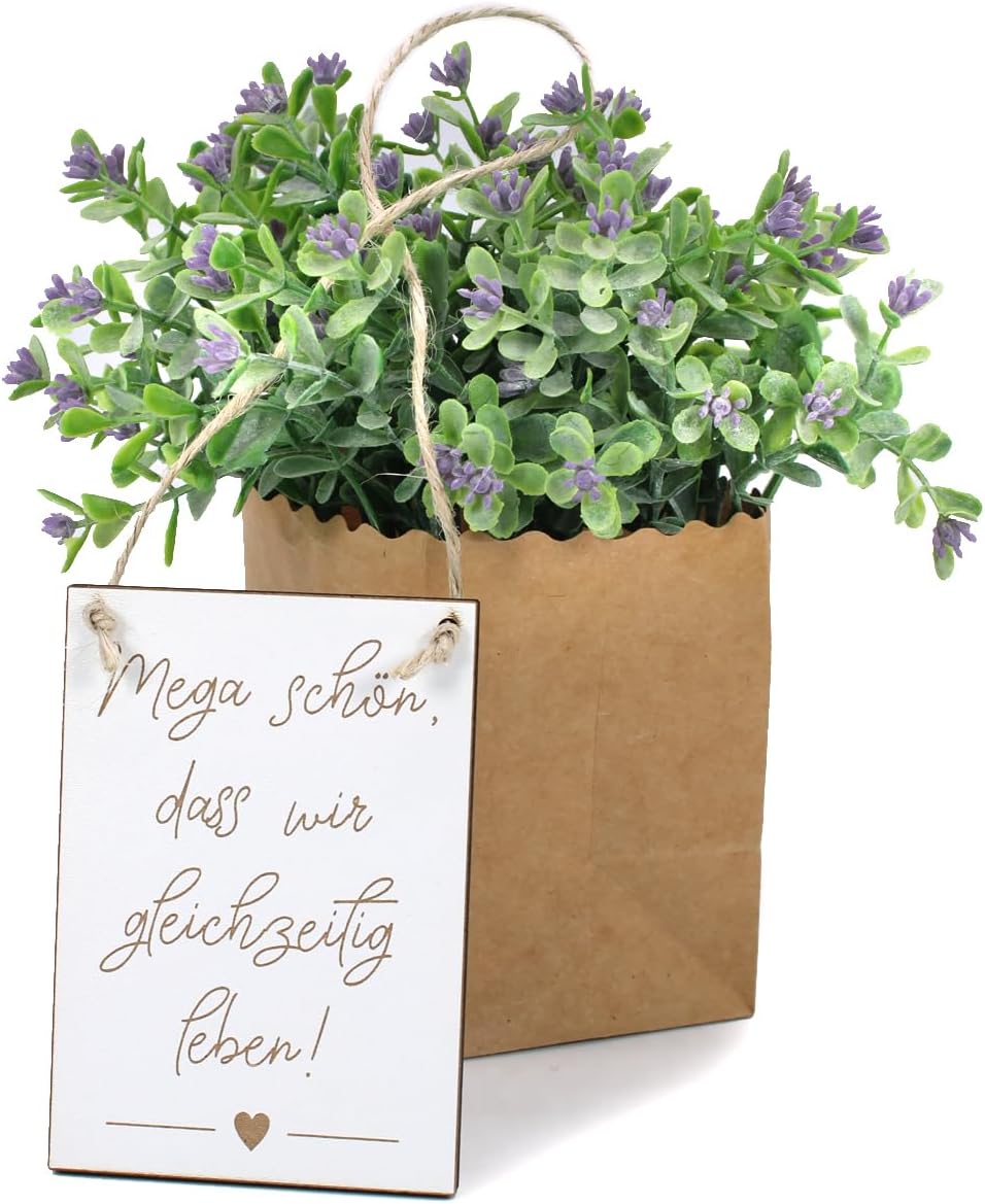 Freundschaftsschild mit Spruch – 7 x 10 cm, tolles Geschenk für Freunde