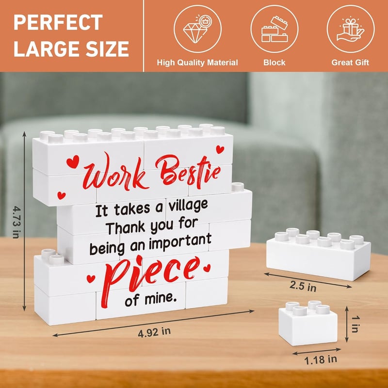 Bürogeschenk für die beste Arbeitsfreundin – Coole Plakette zum Geburtstag