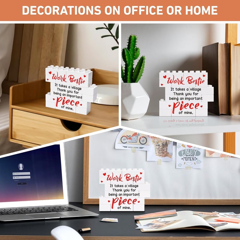 Bürogeschenk für die beste Arbeitsfreundin – Coole Plakette zum Geburtstag