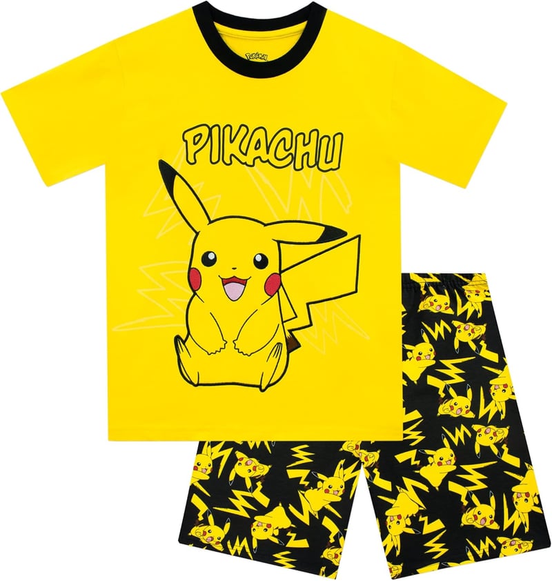Pikachu Jungen Schlafanzug für Spieler und Fans