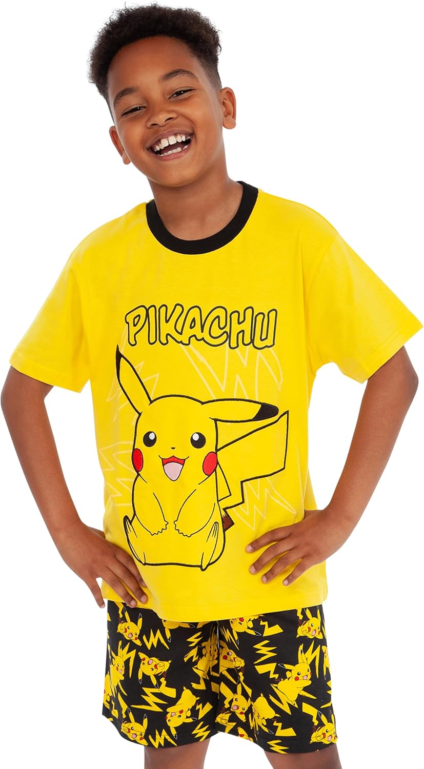 Pikachu Jungen Schlafanzug für Spieler und Fans
