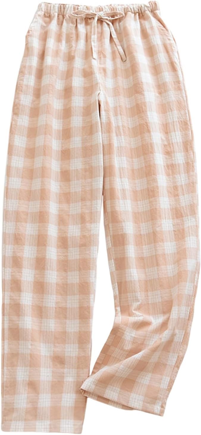 Karierte Pyjamahose aus Flanell für Damen im Partner-Look
