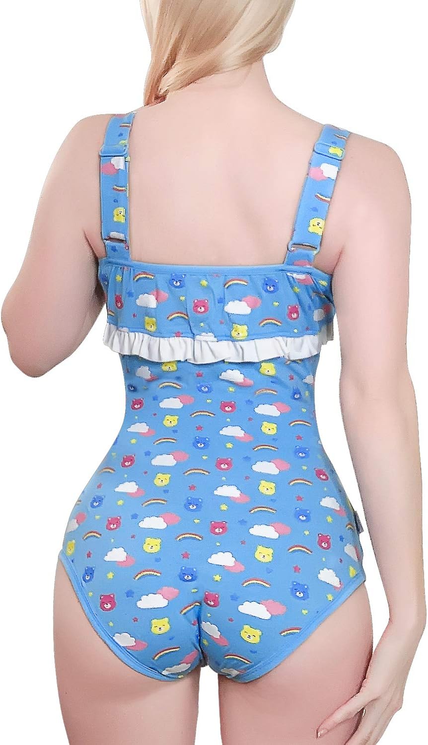 Baumwollstrampler für Kinder – Usagi Moon/Teddy Motive