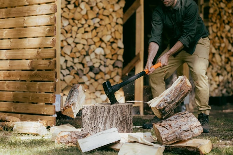 Fiskars Spalthammer 2-in-1 aus gehärtetem Stahl, 4,6 kg