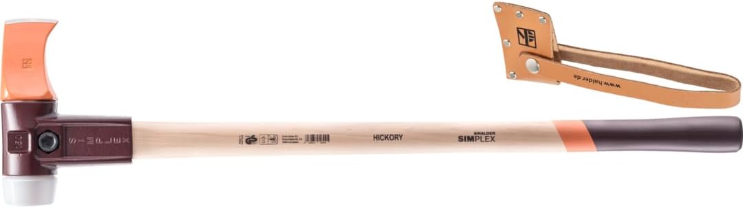 Hickory-Spalthammer mit Tempergussgehäuse, Durchmesser 60 mm
