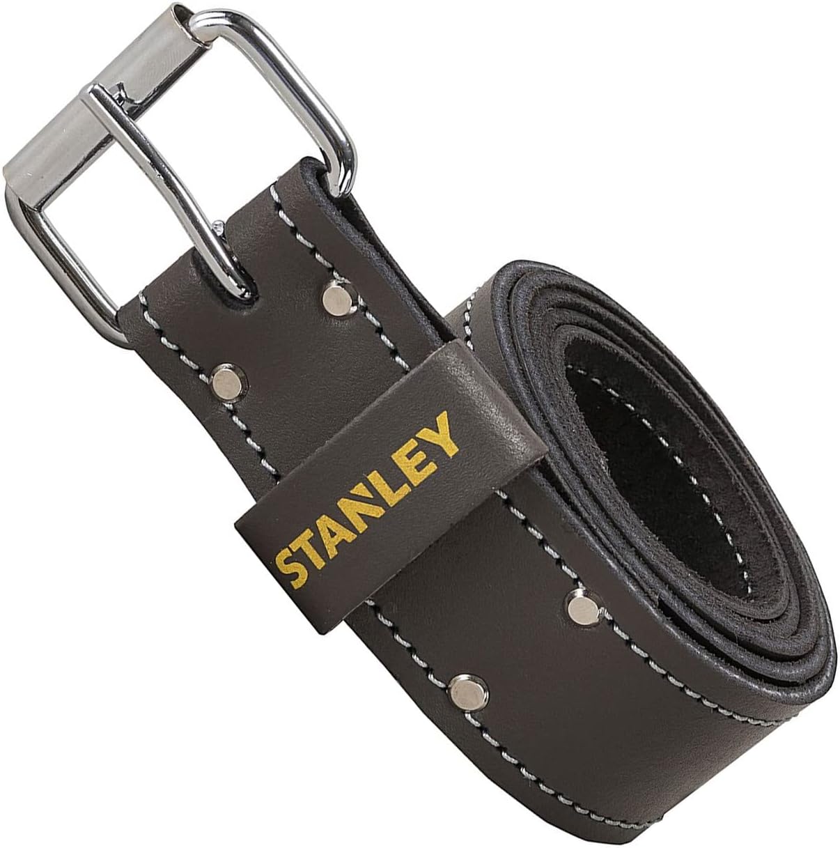 Leder-Gürtel in Dunkelbraun - STANLEY STST1-80119