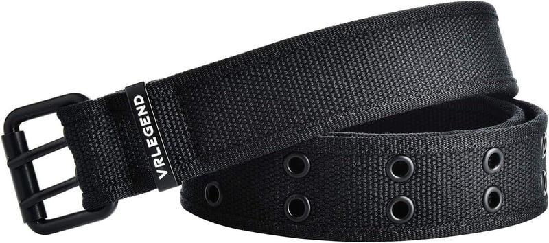 Herren Canvas Gürtel 120-180cm - Robuster Jeansstoff für Outdoor