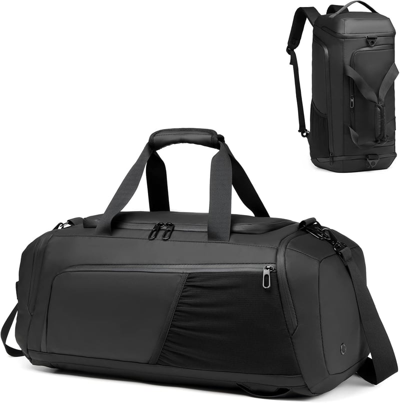 Sporttasche 40L mit Schuhfach und wasserdichtem Nassfach für Herren und Damen