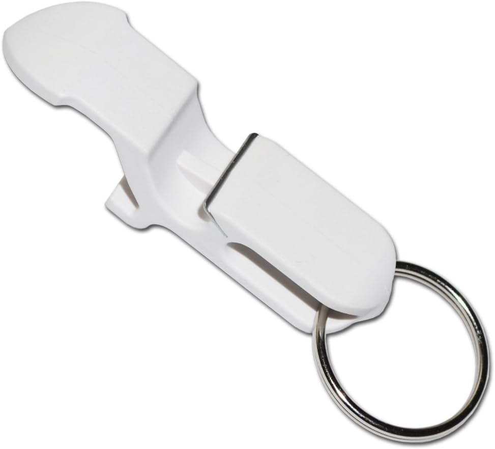 GoPong Bier-Schrotflintenöffner Schlüsselanhänger, 10er Set, Partygeschenk
