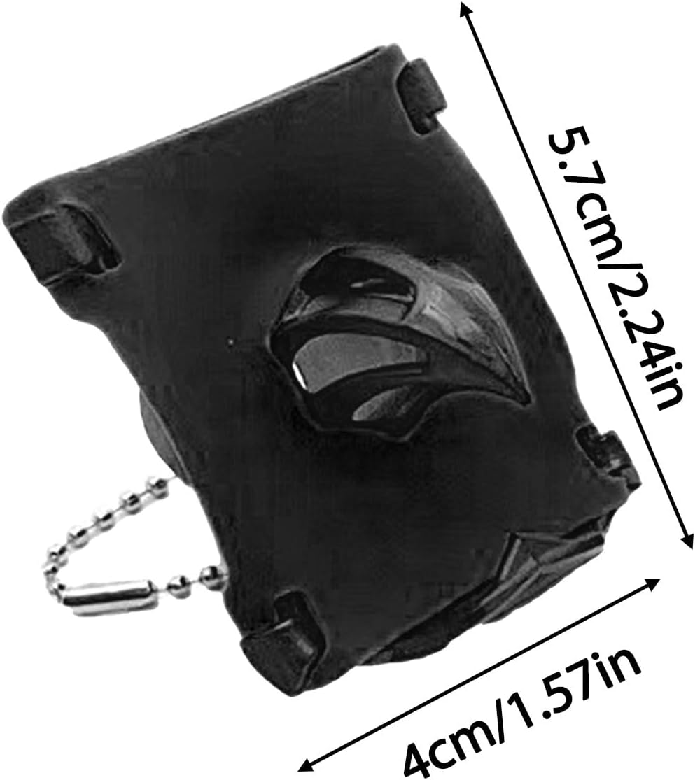 Innovativer Bieröffner für Camping und Strandpartys (Schwarz)