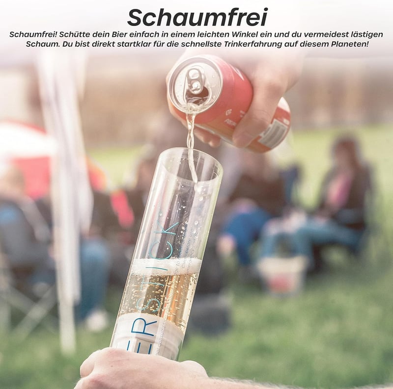 Bierbong Spritze für Party und Festival – schneller als Trichter
