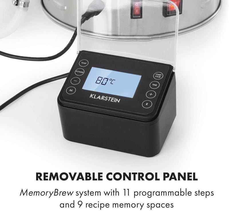 Klarstein Brauheld Pro - 30L Edelstahl Bierbrauset mit Touch-Panel